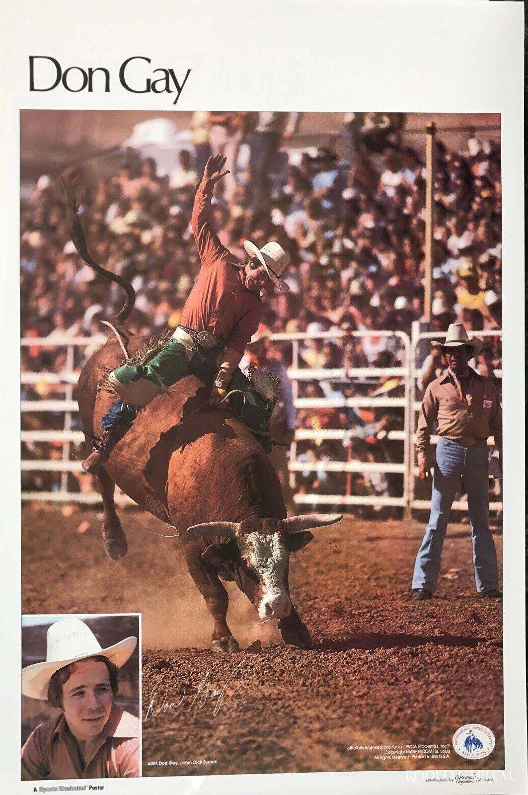 Don Gay, leyenda viva del rodeo, en plena acción durante una de sus icónicas montas. Considerado uno de los más grandes jinetes de toros en la historia de la PRCA, Don redefinió la excelencia con ocho campeonatos mundiales a lo largo de su carrera. Su estilo y temple marcaron a generaciones enteras de vaqueros. $!Don Gay, leyenda viva del rodeo, en plena acción durante una de sus icónicas montas. Considerado uno de los más grandes jinetes de toros en la historia de la PRCA, Don redefinió la excelencia con ocho campeonatos mundiales a lo largo de su carrera. Su estilo y temple marcaron a generaciones enteras de vaqueros.