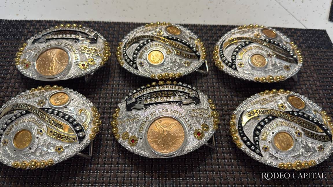 Premiarán con hebilla de casi 100 mil pesos a campeones del Rodeo de las Estrellas Premiarán con hebilla de casi 100 mil pesos a campeones del Rodeo de las Estrellas