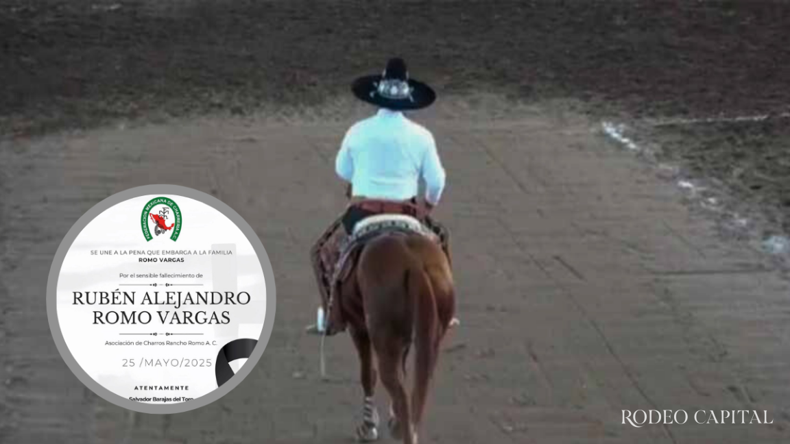 Charrería de luto: Rubén Romo fallece durante el Campeonato Estatal de Guanajuato Charrería de luto: Rubén Romo fallece durante el Campeonato Estatal de Guanajuato