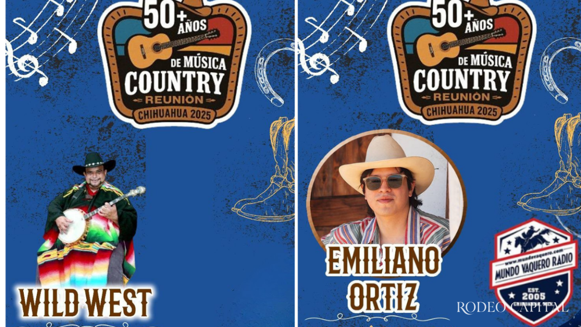 Celebrarán en Chihuahua 50 años del country en México: habrá invitados coahuilenses Celebrarán en Chihuahua 50 años del country en México: habrá invitados coahuilenses
