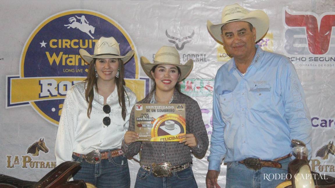 Corona Circuito Wrangler a campeones del rodeo Corona Circuito Wrangler a campeones del rodeo