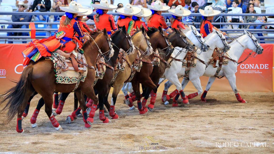 Se coloca en tercer lugar la Escaramuza Charra de Saltillo en el Campeonato Nacional Charro Se coloca en tercer lugar la Escaramuza Charra de Saltillo en el Campeonato Nacional Charro