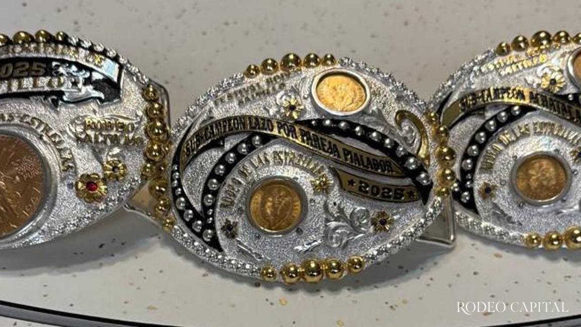 Premiarán con hebilla de casi 100 mil pesos a campeones del Rodeo de las Estrellas Premiarán con hebilla de casi 100 mil pesos a campeones del Rodeo de las Estrellas