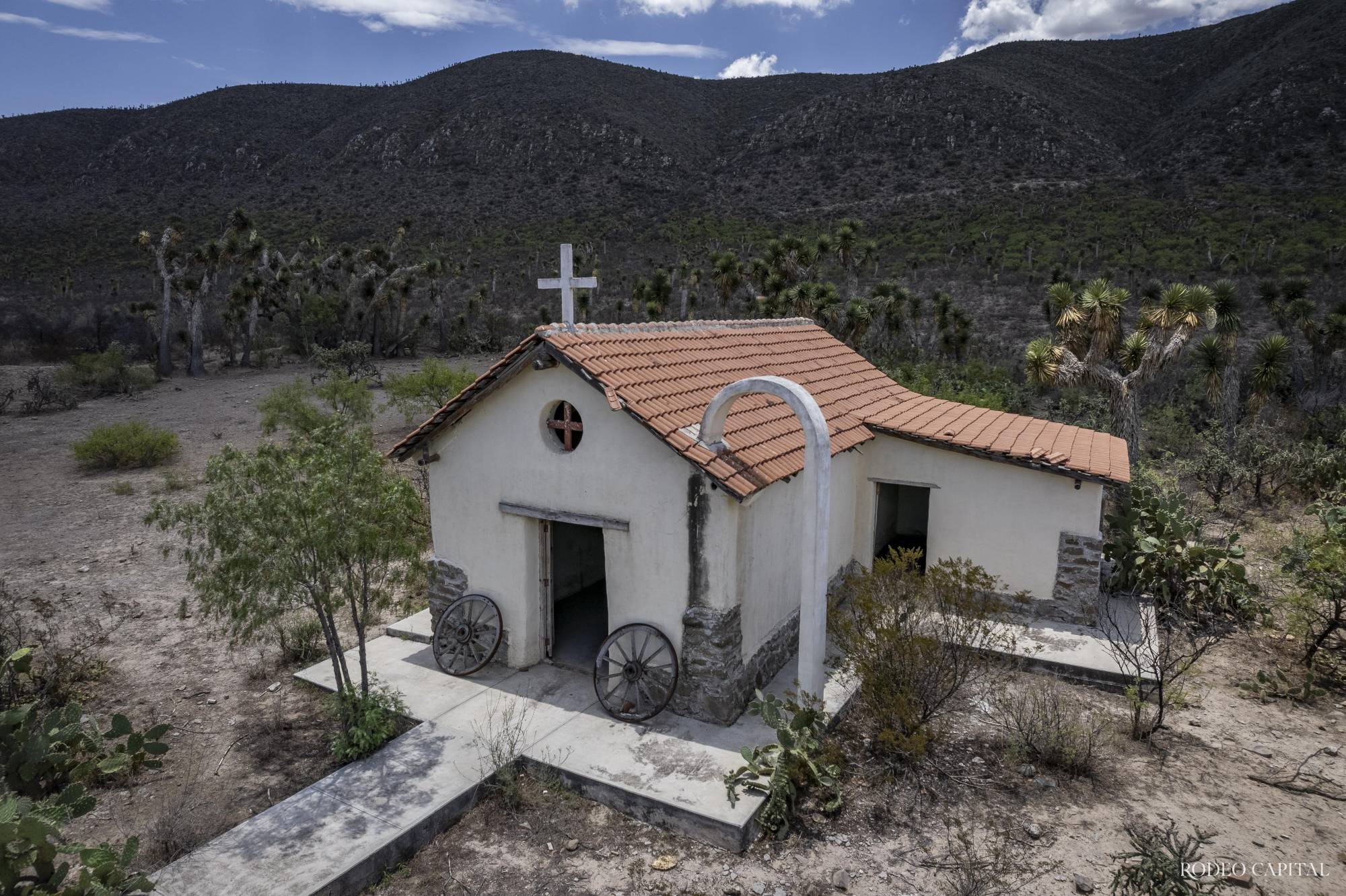 La capilla del lugar, con su confesionario contiguo. $!La capilla del lugar, con su confesionario contiguo.