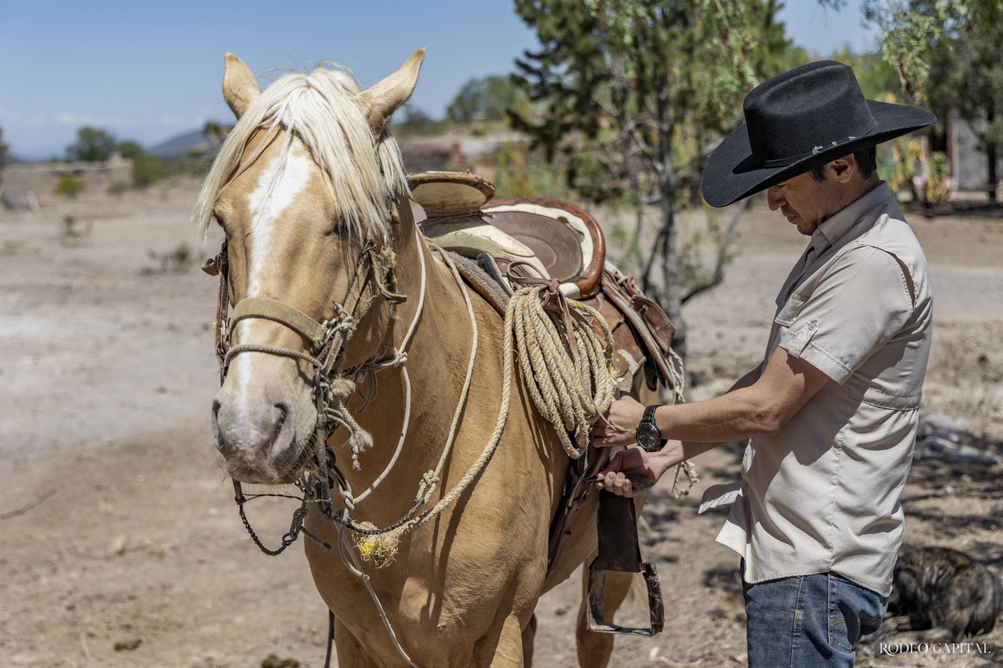 Roberto Flores Martínez apoya en la administración del rancho a su papá y su tío. $!Roberto Flores Martínez apoya en la administración del rancho a su papá y su tío.