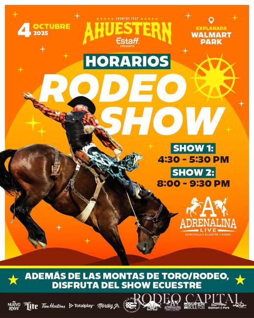 Vibrará Monterrey con el Ahuestern Country Fest $!Vibrará Monterrey con el Ahuestern Country Fest