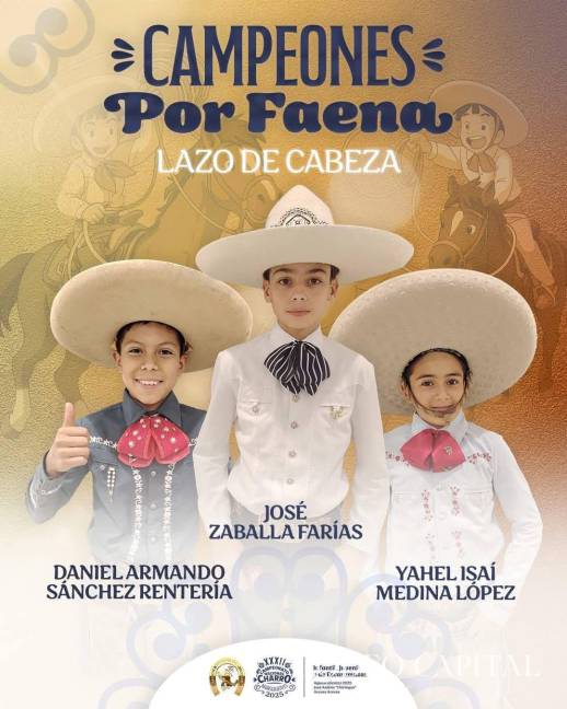 Triunfan en Aguascalientes escaramuzas y charros de Coahuila: quedan en las primeras posiciones $!Triunfan en Aguascalientes escaramuzas y charros de Coahuila: quedan en las primeras posiciones