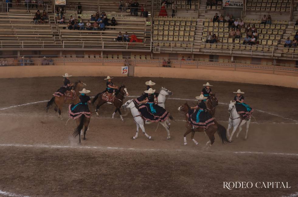 Escaramuza Charra de Saltillo. $!Escaramuza Charra de Saltillo.