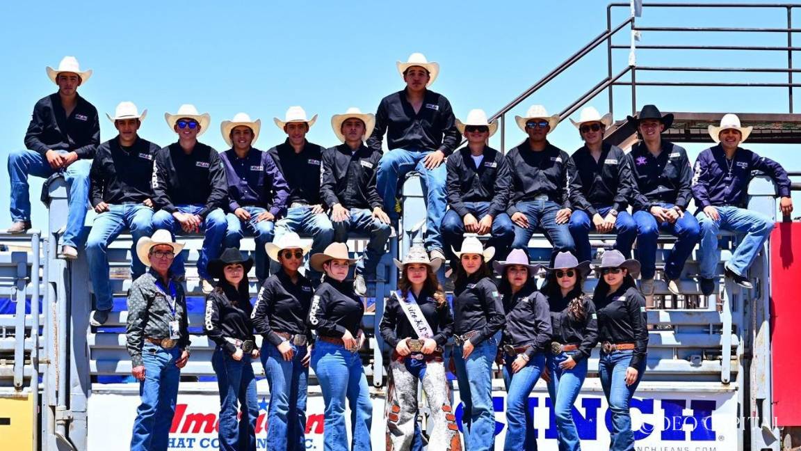 Cumplen coahuilenses en el National High School Finals Rodeo