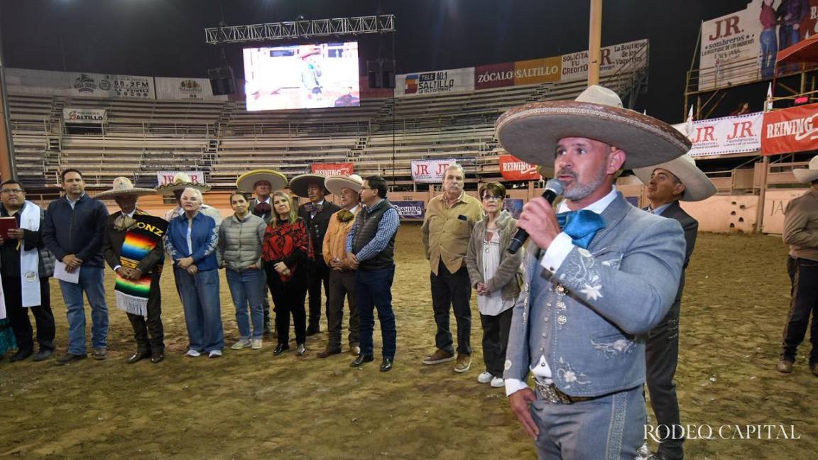 Inauguran el Campeonato Nacional Charro de Aniversario en honor a don Macario González