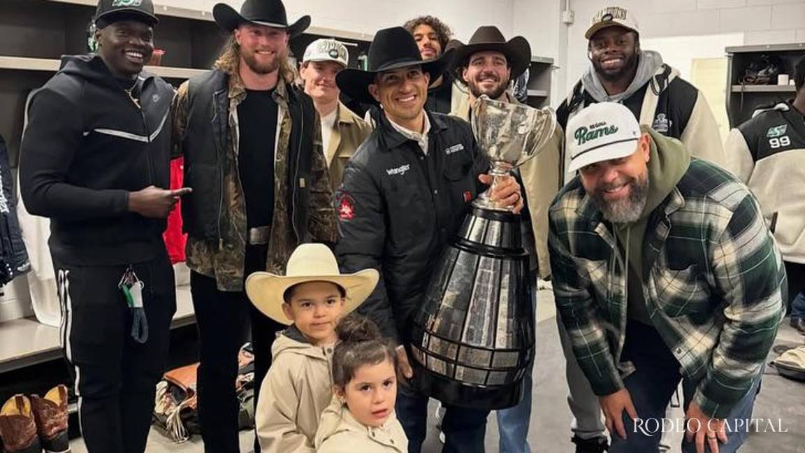 El sonorense Édgar Durazo es campeón del rodeo en Canadá