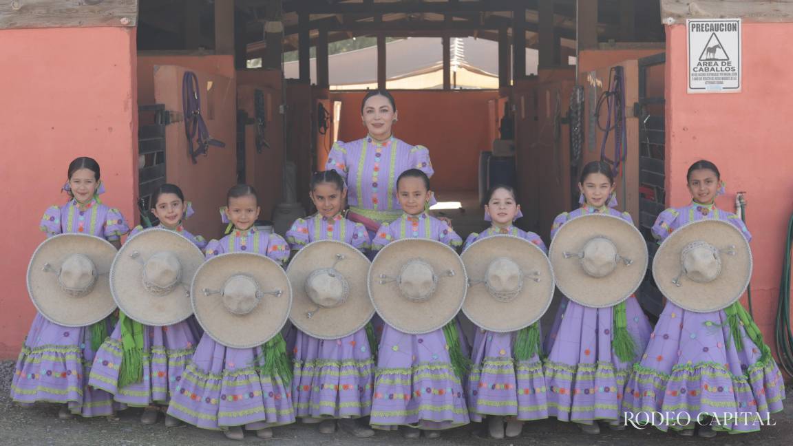 Charra de Saltillo Dientes de Leche: Florece nueva escaramuza
