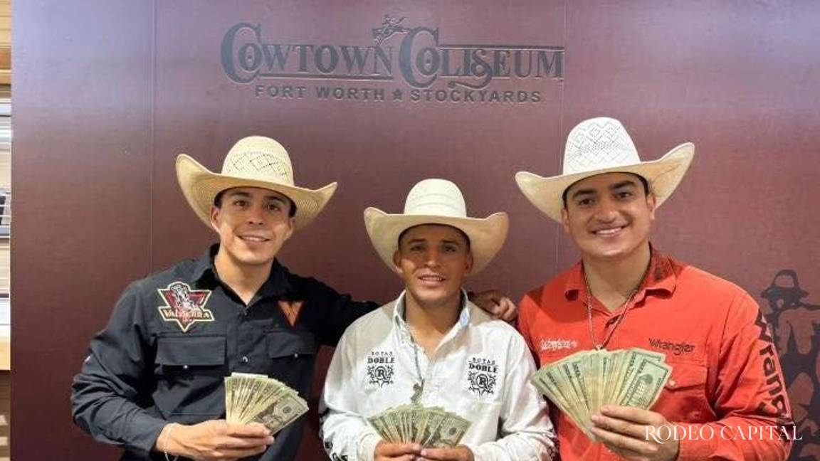 Continúa triunfo de jinetes mexicanos en Texas