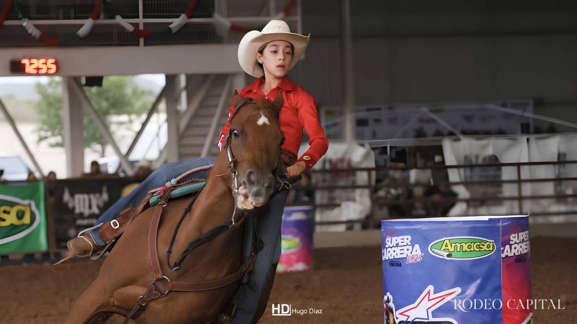 Renee Baca Lara: La arena es su cuarto de juegos