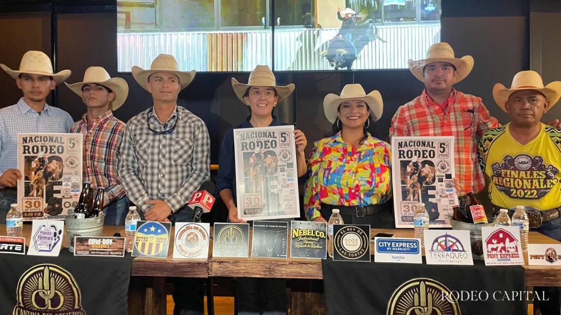 Invitan a Campeonato Nacional de Rodeo en Arena Pony Express
