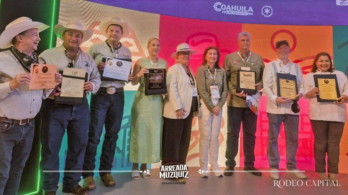 Reciben Arreada y Rodeo Rancho de Múzquiz tres reconocimientos en Tianguis Turístico