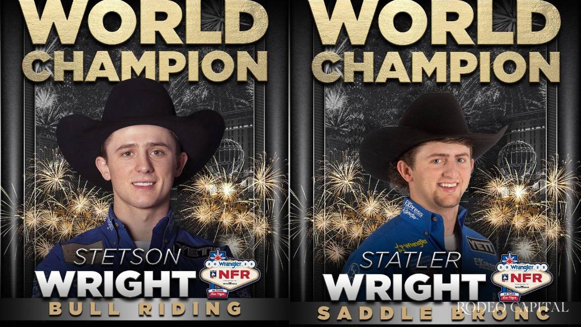 Los hermanos Wright son campeones de NFR