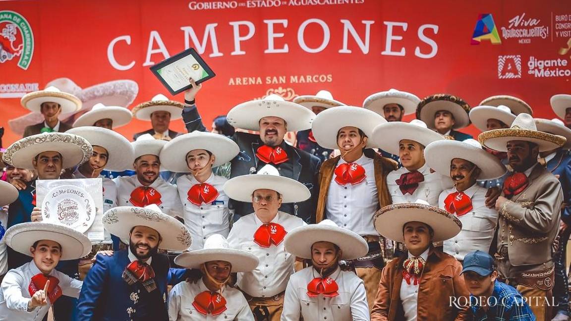 El saltillense Roberto Saucedo es campeón charro con El Soyate, equipo de Pepe Aguilar
