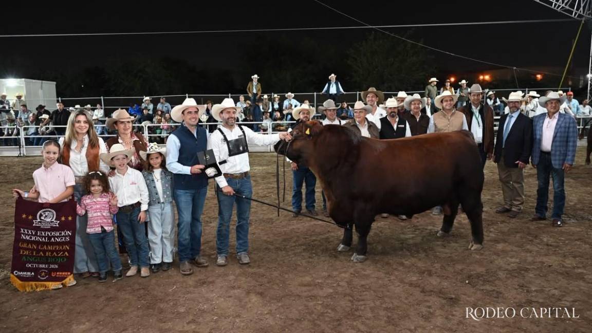 Subasta Angus del Rodeo Saltillo: muestra de alta calidad genética