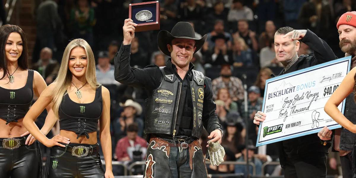 Sage Steele Kimzey tiene la mira puesta en conquistar un Campeonato Mundial PBR. FOTOS: CORTESÍA PBR.COM