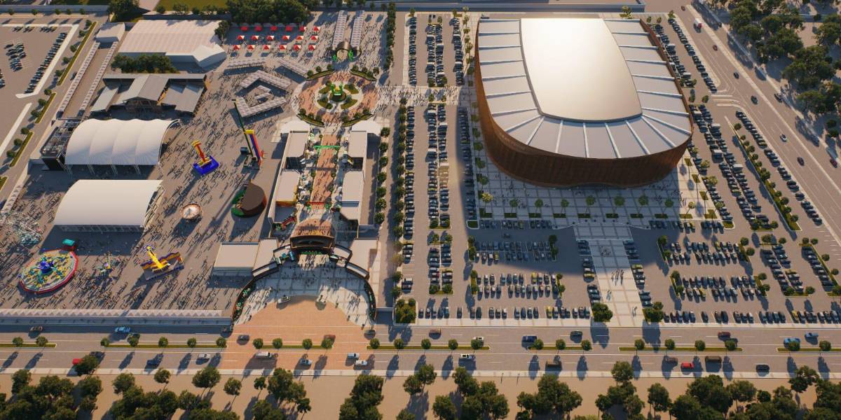 Render de Expo Coahuila presentado por el Gobierno de Coahuila. CORTESÍA