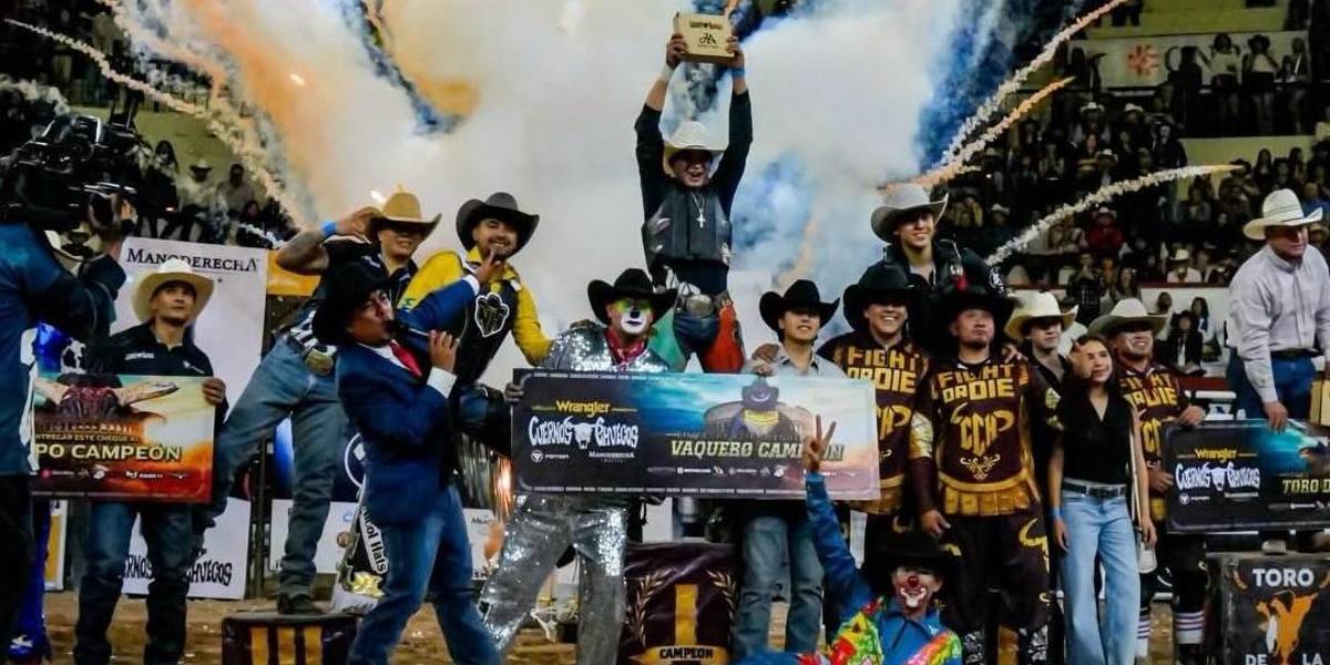 La última etapa de Cuernos Chuecos se vivió la semana pasada en la Feria Nacional de Aguascalientes, donde Cristian Cruz fue el campeón de la noche.