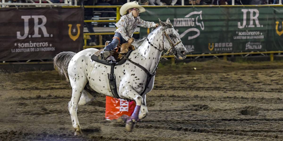 Inés Ballesteros, la barrilera monclovense de ocho años, será la única representante de Coahuila en el Campeonato Mundial Juvenil y Adolescente de la NBHA.
