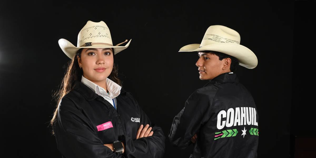 Alejandra y José encabezaron la cosecha de medallas de Coahuila en San Luis Potosí. FOTO: OMAR SAUCEDO