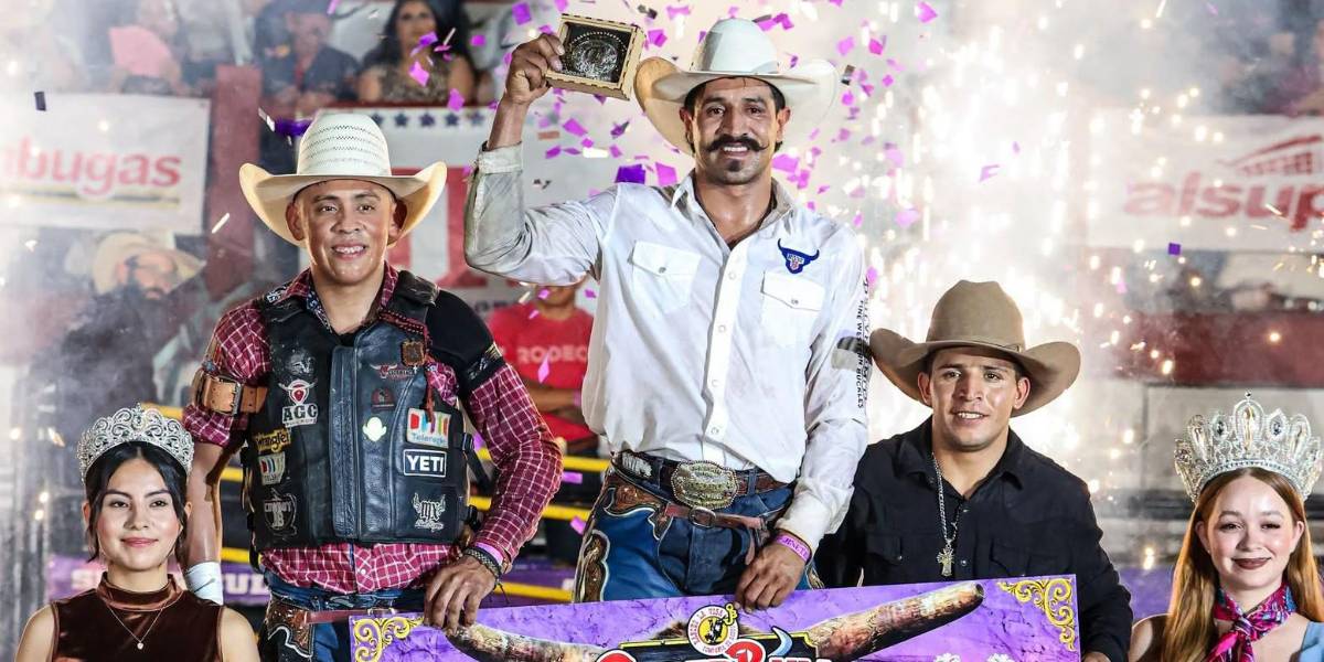 Con una monta de 85 puntos, Francisco García, de Providencia, es el ganador del Súper Bull de San Buenaventura.