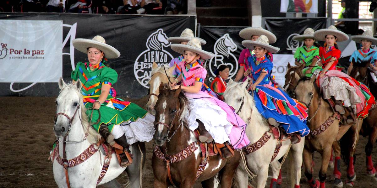 La Escaramuza Charra de Saltillo categoría Infantil A tuvo una destacada participación como la única representante de Coahuila en la Olimpiada Nacional CONADE.
