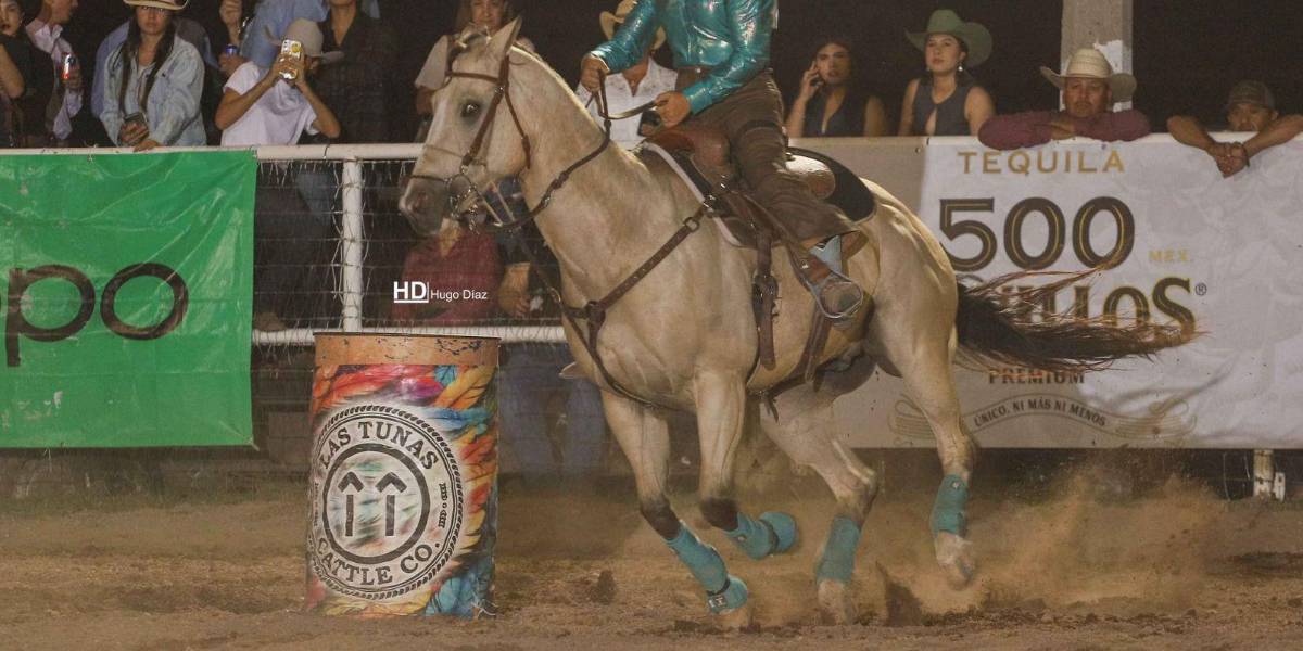 Nasyerih Yeverino será la única vaquera coahuilense presente en el Campeonato Nacional de Rodeo, en Chihuahua.