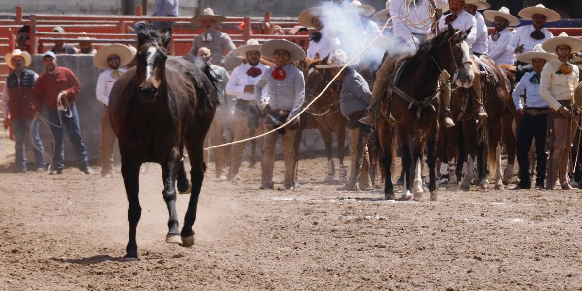 El Lienzo Charro Hacienda La Purísima recibió a los equipos que participaron en la primera etapa de este certamen que se desarrolla durante el año.