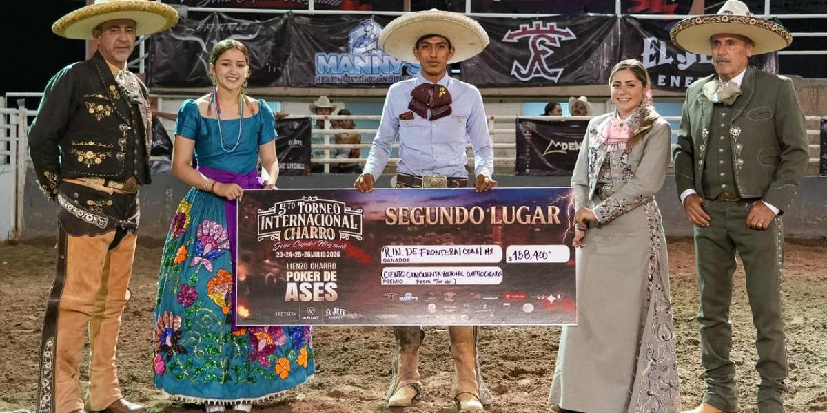Sebastián Hurtado quedó subcampeón con su equipo Rinconada de Frontera y en lo individual también fue subcampeón en el Coleadero Migrante.