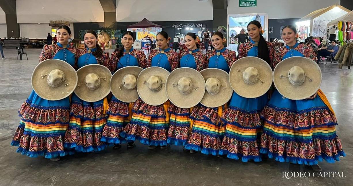 $!Charra de Saltillo Juvenil obtuvo 297 puntos y está en segundo lugar.