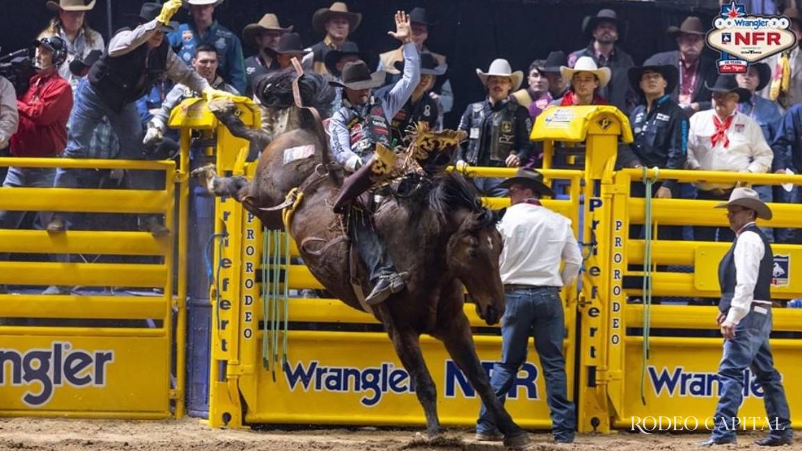Bryce Jensen sorprende en la monta de toro, el novato consigue su primera victoria en NFR