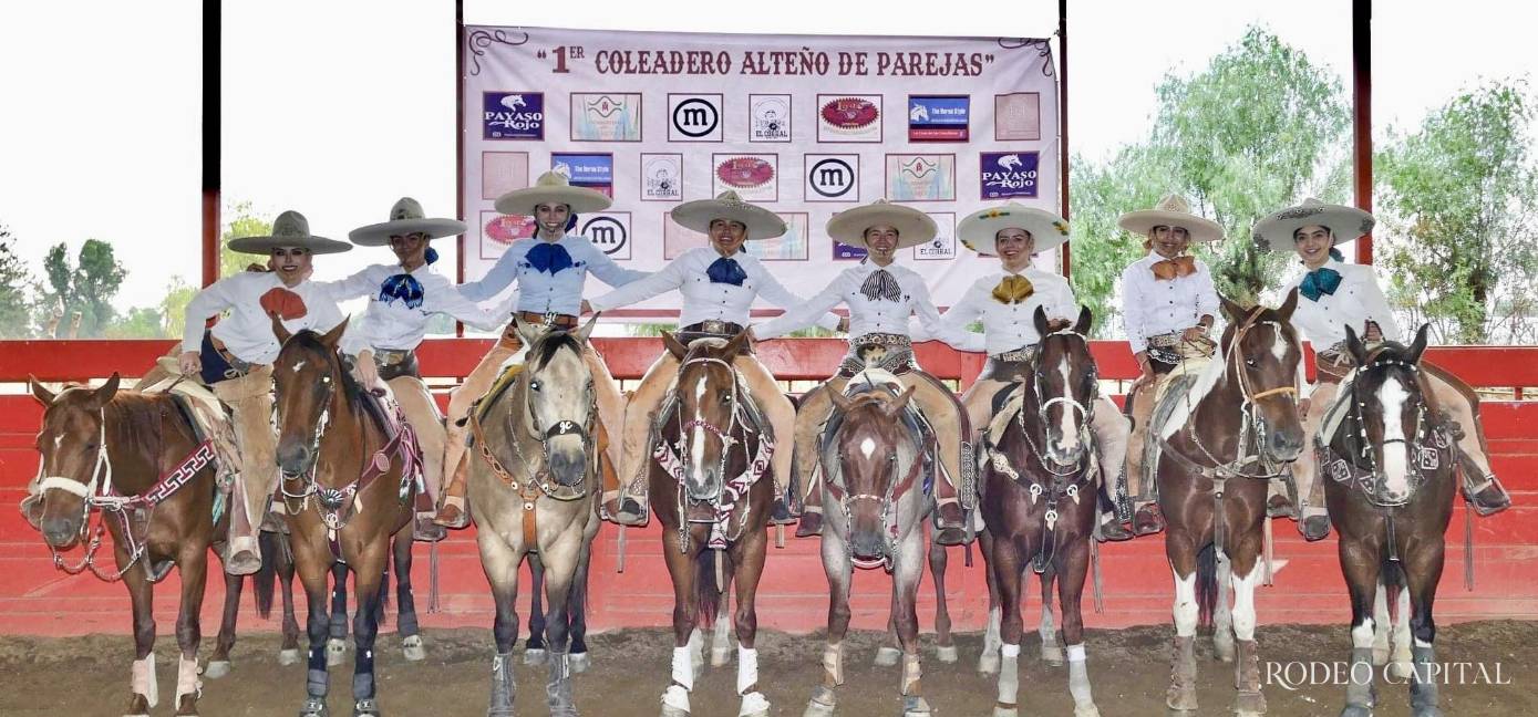 $!La unión, fortaleza, disciplina y pasión de estas mujeres es reconocida por el público y la Federación Mexicana de Charrería.