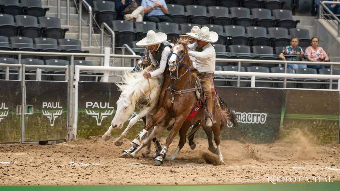 Rinconada de Frontera coloca cinco charros como líderes individuales en el Campeonato Nacional Charro