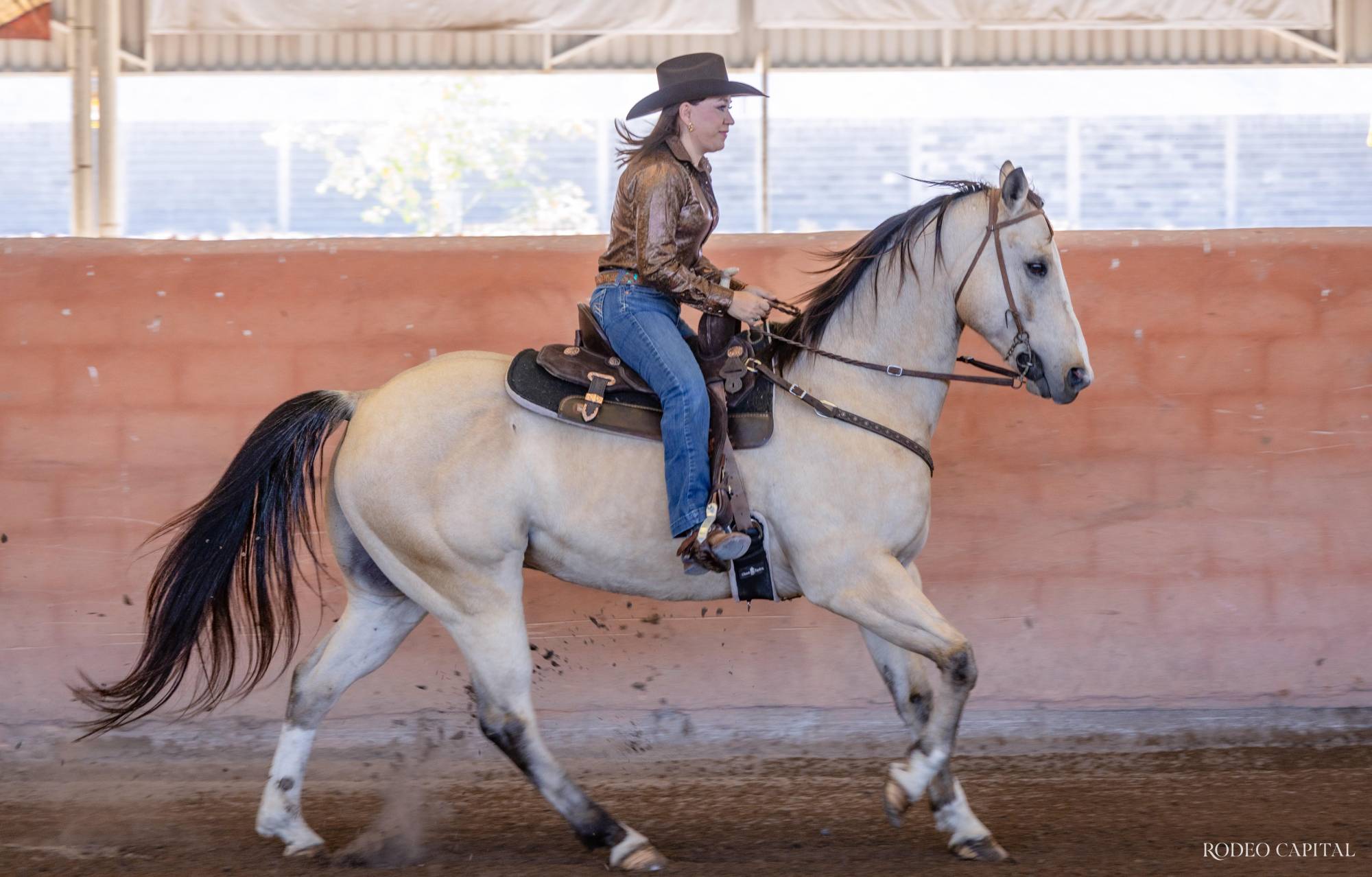 $!Nasyerih trabaja día a día para cumplir su siguiente objetivo: ser campeona nacional de barriles.