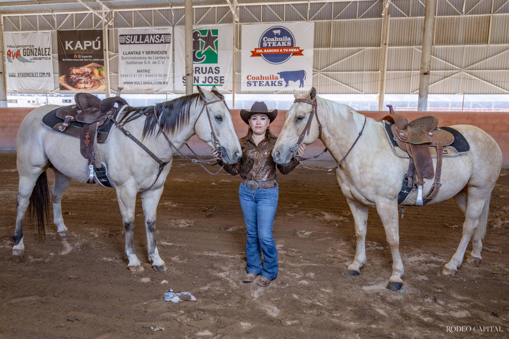 $!Tiene a su cuidado 36 caballos, de los cuales seis son propios.