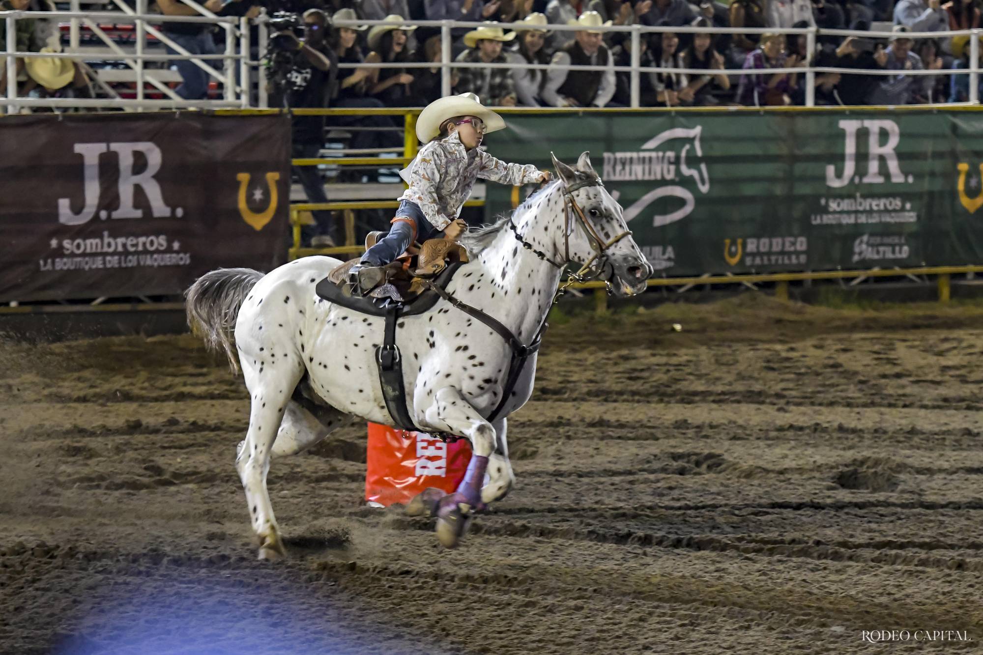 $!Inés y Windury corrieron juntas por primera vez en el Rodeo Saltillo 2025.