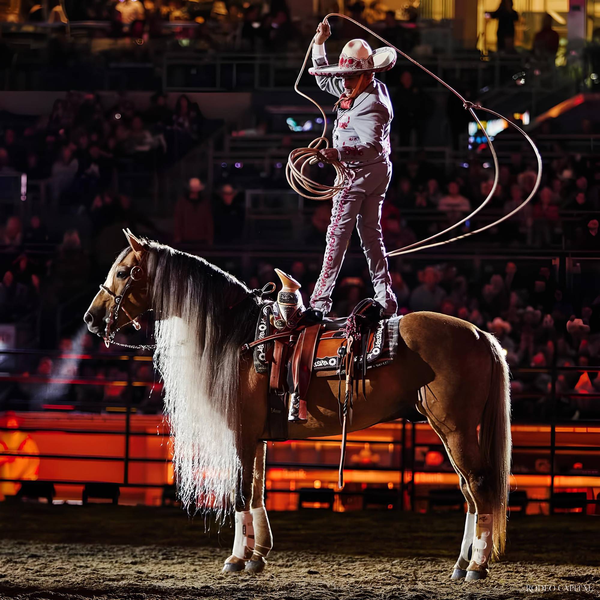 $!El público admirando un acto que combina técnica, pasión y cultura. FOTO: CORTESÍA