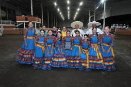 Con su participación en el Congreso Estatal Charro, la Escaramuza Charra de Saltillo Infantil A obtuvo su pase al Nacionalito.