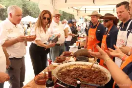 Así se vivió el concurso de cabrito más esperado de Saltillo. FOTO: FRANCISCO MUÑIZ