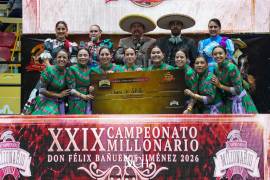 La escaramuza Charra de Saltillo obtuvo el segundo lugar en una de las competencias de charrería más prestigiadas del país.