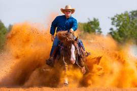 Ten Thirty consiguió el campeonato del Futurity NRHA 2021.