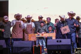 Grill Titanes, ganadores del primer lugar de la categoría Rib Eye.