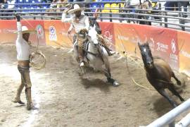 El equipo Rancho El Cortijo participó en el LXXXI Congreso y Campeonato Nacional Charro, que concluyó la semana pasada en Aguascalientes y llegó hasta las semifinales.