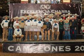 Roberto Saucedo gana tercer lugar con Grupo Violante en Excelencia Charra