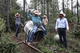 El participante más pequeño del Cowboy Camp, Francisco Reta, a sus 9 años ya fue campeón de Monta de Borrego.