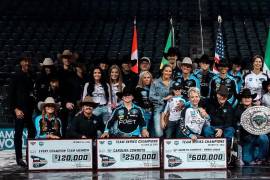 Los jinetes de Carolina Cowboys obtuvieron 242.5 puntos y lograron coronarse en el T-Mobile Arena de Las Vegas al derrotar a Missouri Thunder.